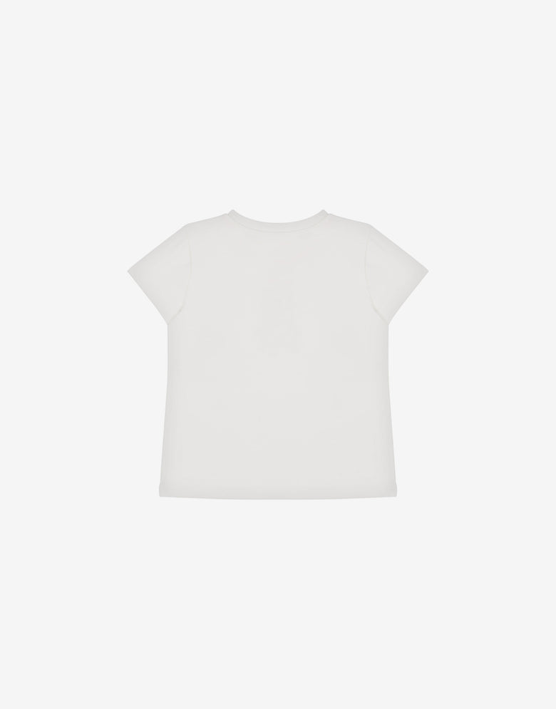 T-shirt em jersey de algodão Moschino Teddy Bear Blanco Moschino 1
