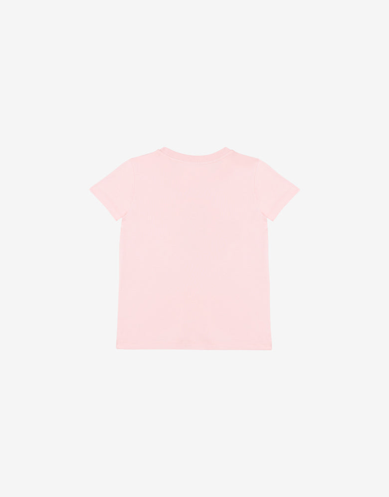 T-shirt en jersey de coton Moschino Teddy Bear Rose Moschino 1