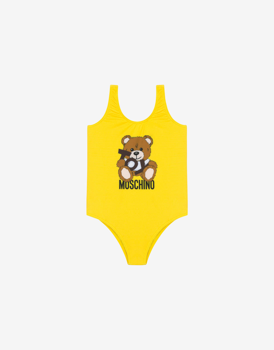 泰迪熊莱卡连体泳衣 黄色 Moschino 0