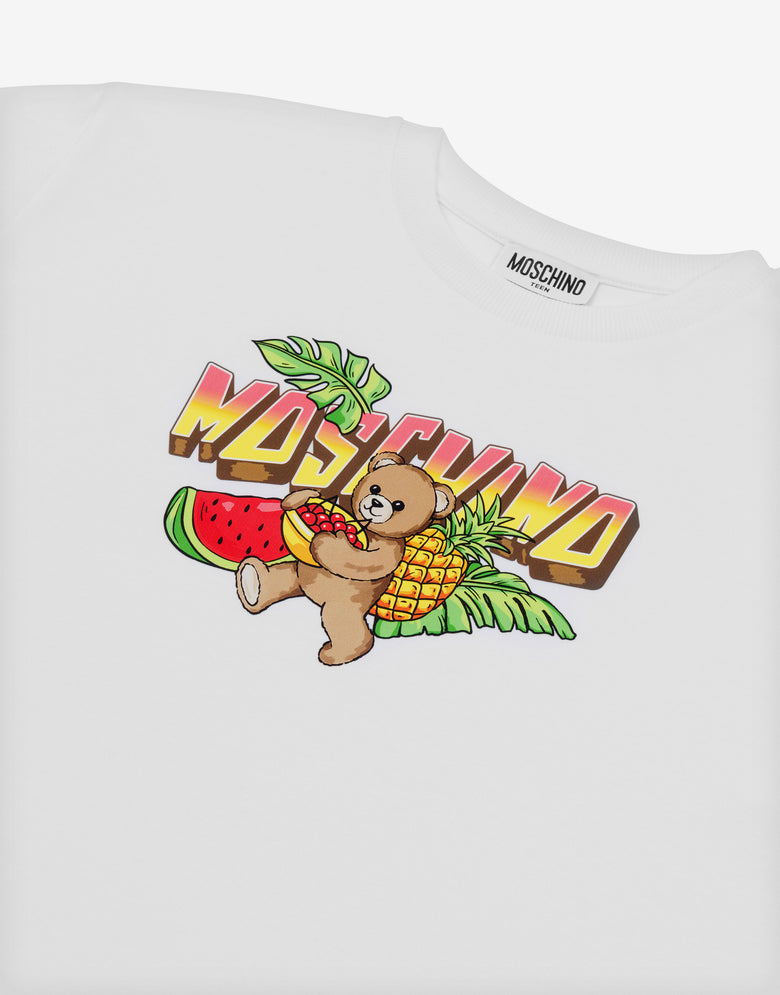 Moschino Teddy Bear Maxi T-Shirt White Moschino 2