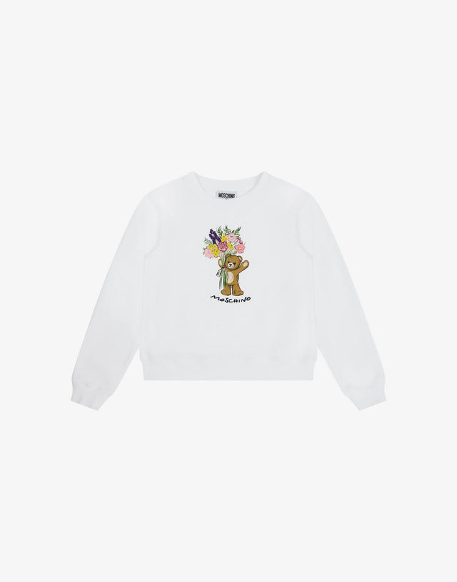 Moschino Teddy Bear 棉质罗纹针织卫衣  Moschino 0