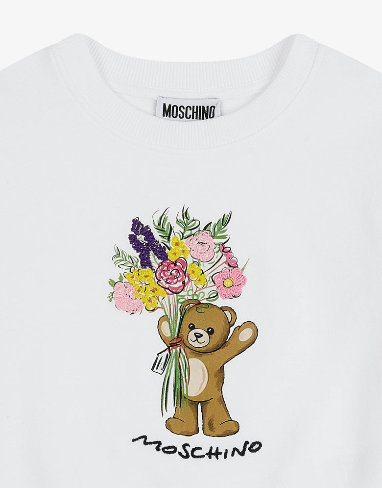 Moschino Teddy Bear 棉质罗纹针织卫衣  Moschino 2