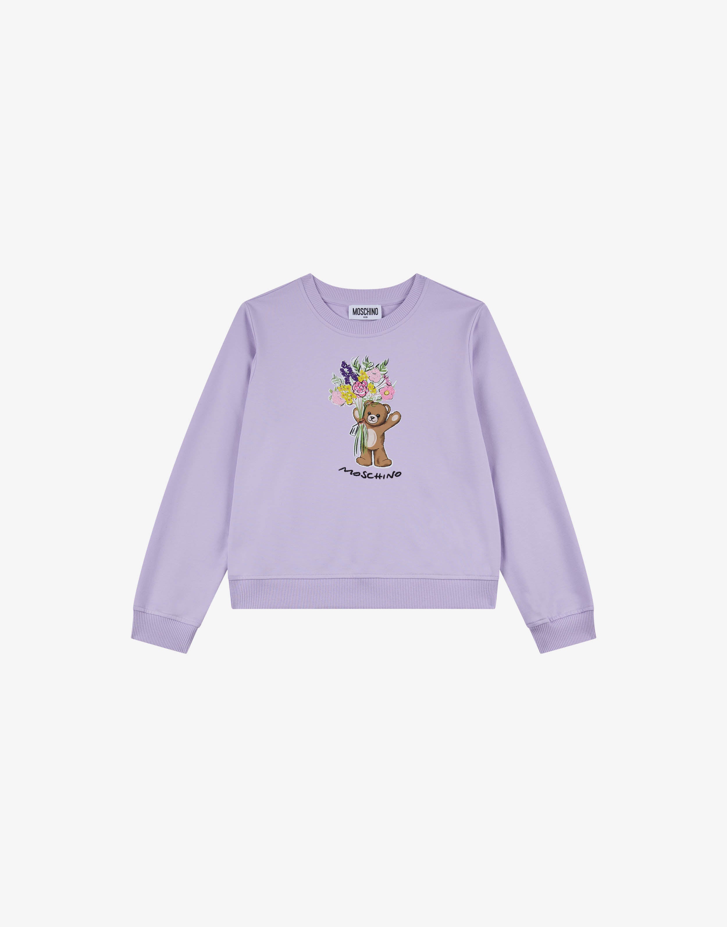 Moschino Teddy Bear cotton piqué sweatshirt | Moschino