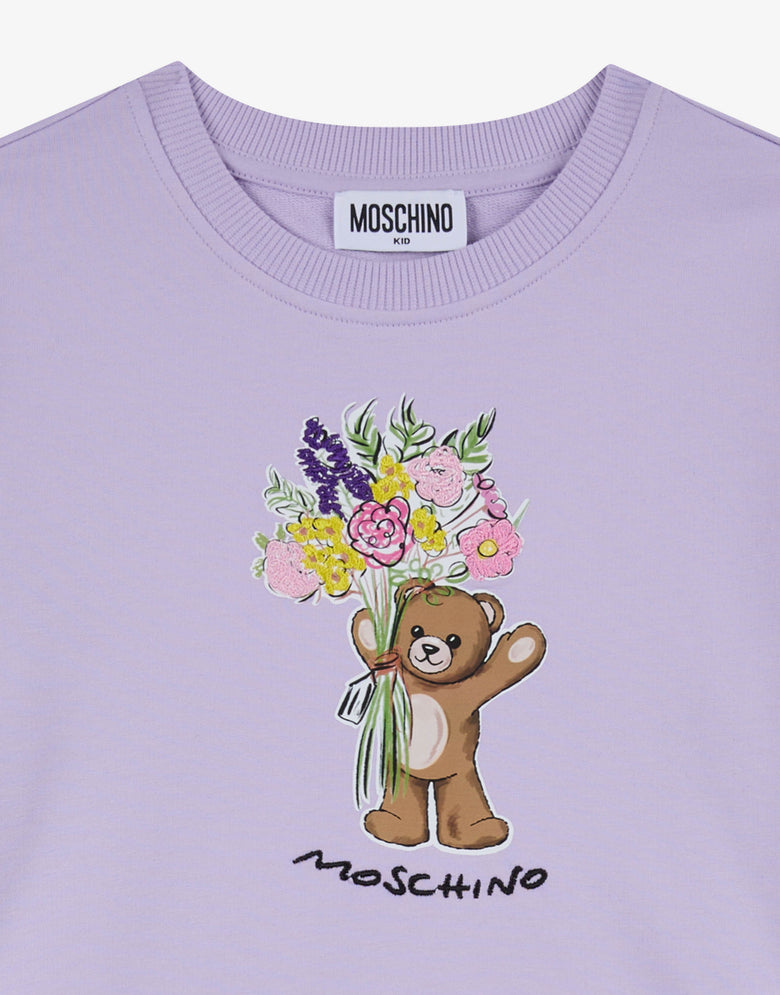Moschino Teddy Bear 棉质罗纹针织卫衣  Moschino 2