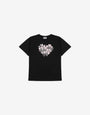 Bedrucktes Maxi-T-Shirt aus Baumwolljersey