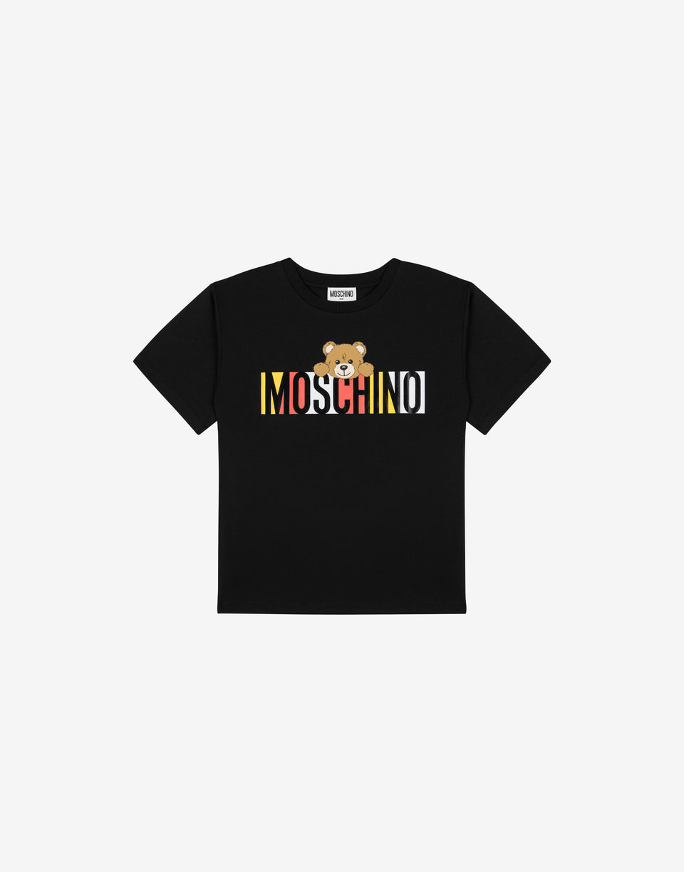 泰迪熊针织 T 恤  Moschino 0