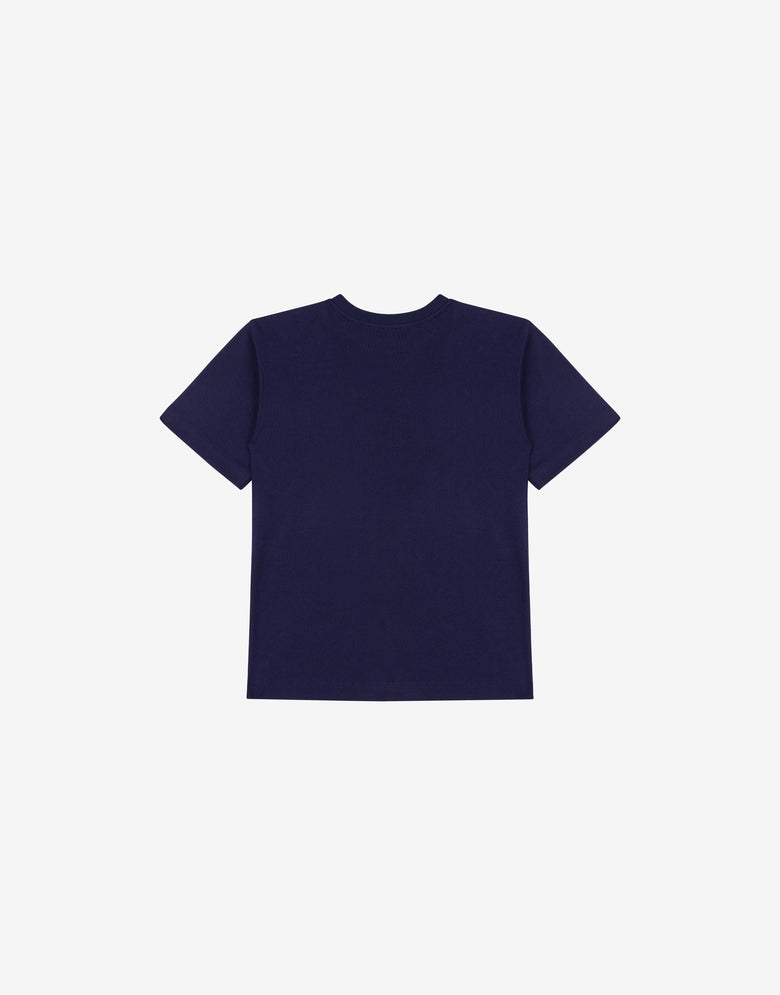 T-shirt en jersey de coton Moschino Teddy Bear Bleu Moschino 1