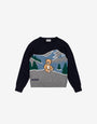 Pullover in misto lana jacquard