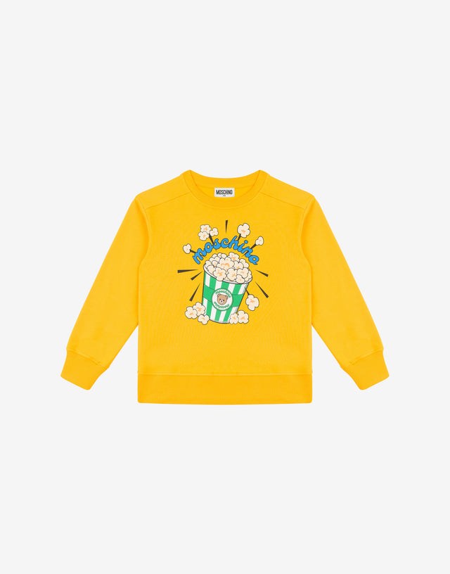 Felpa in cotone Moschino Teddy Bear Giallo Moschino 0