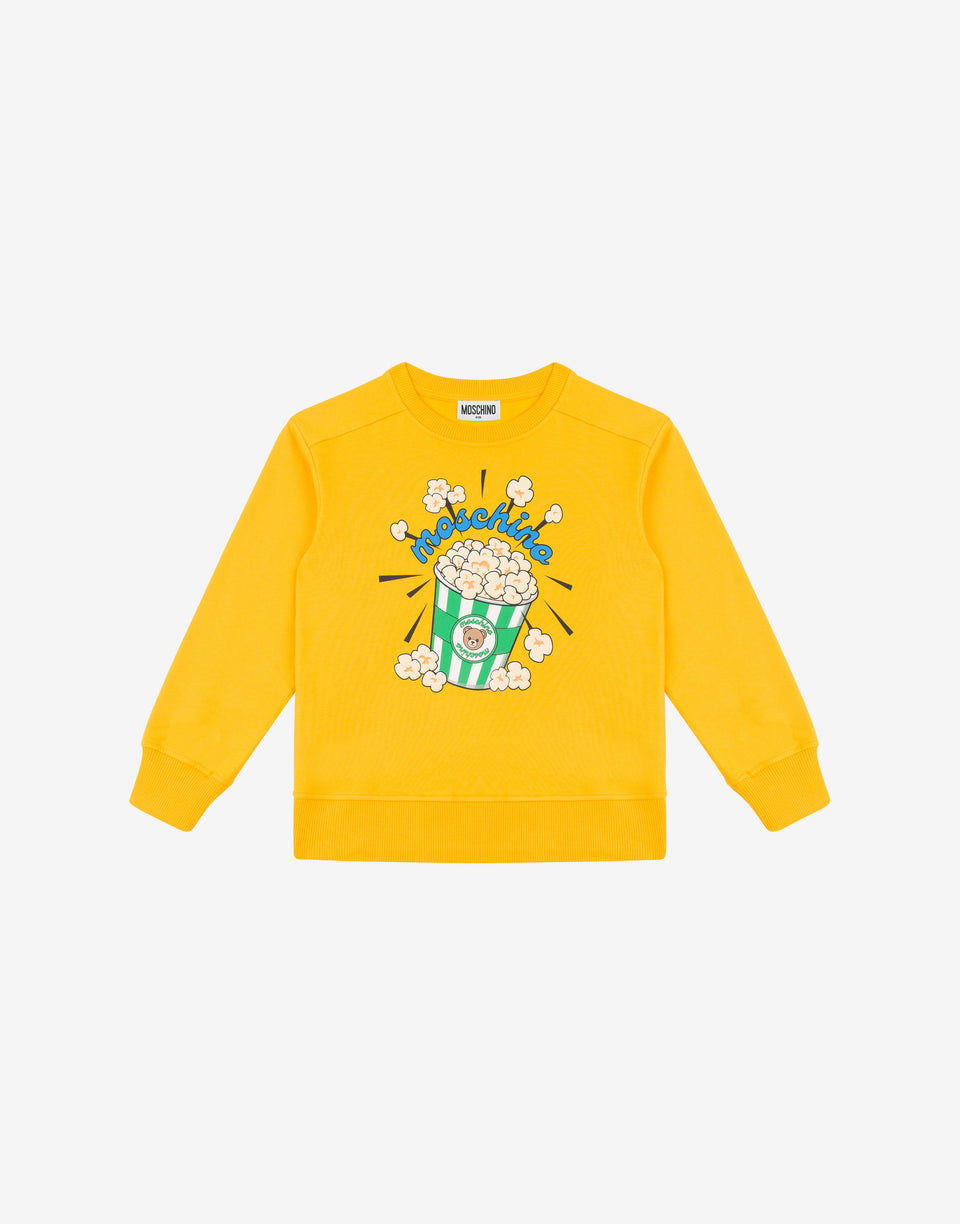 Felpa in cotone Moschino Teddy Bear Giallo Moschino 0