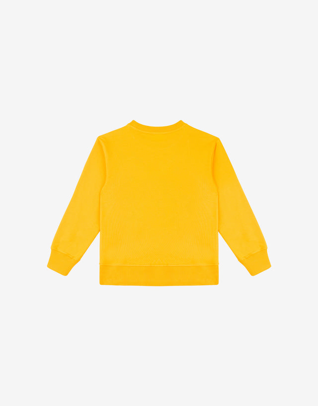 Felpa in cotone Moschino Teddy Bear Giallo Moschino 1