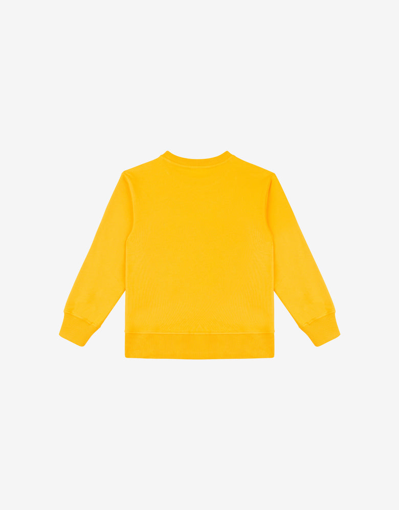 Felpa in cotone Moschino Teddy Bear Giallo Moschino 1