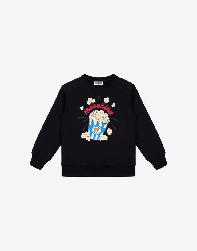 Felpa in cotone Moschino Teddy Bear Nero Moschino 0