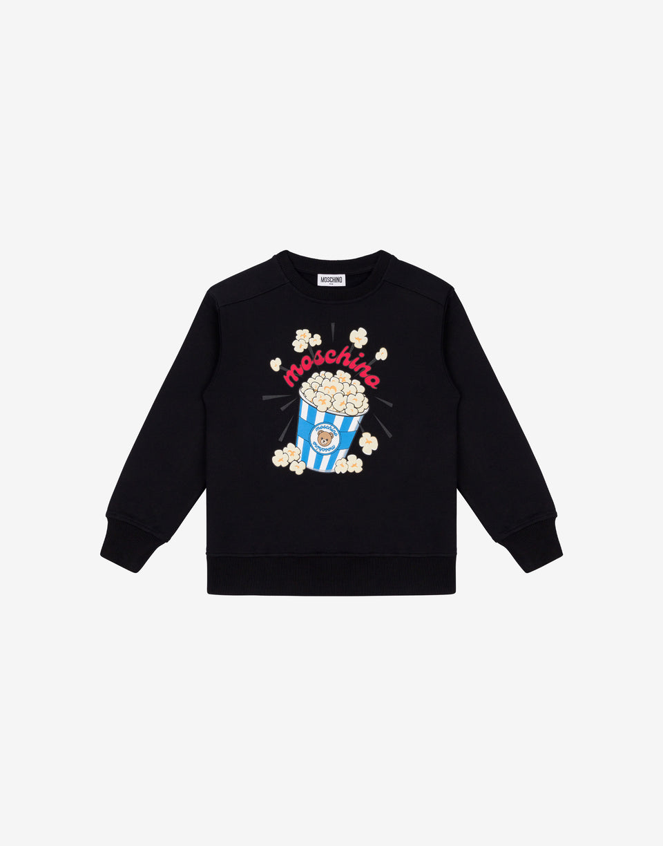 Felpa in cotone Moschino Teddy Bear Nero Moschino 0