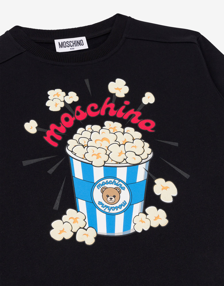 Felpa in cotone Moschino Teddy Bear Nero Moschino 2