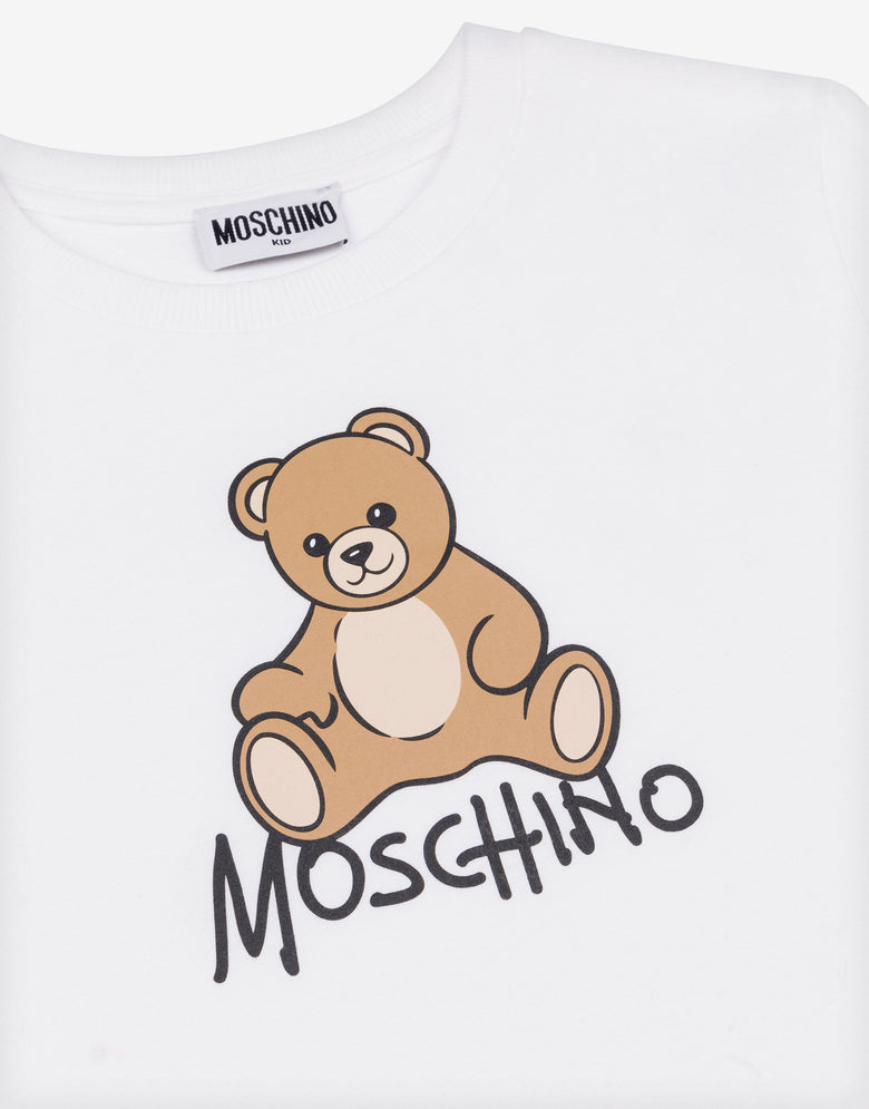 モスキーノのコットンジャージーTシャツ「テディベア」  Moschino 2
