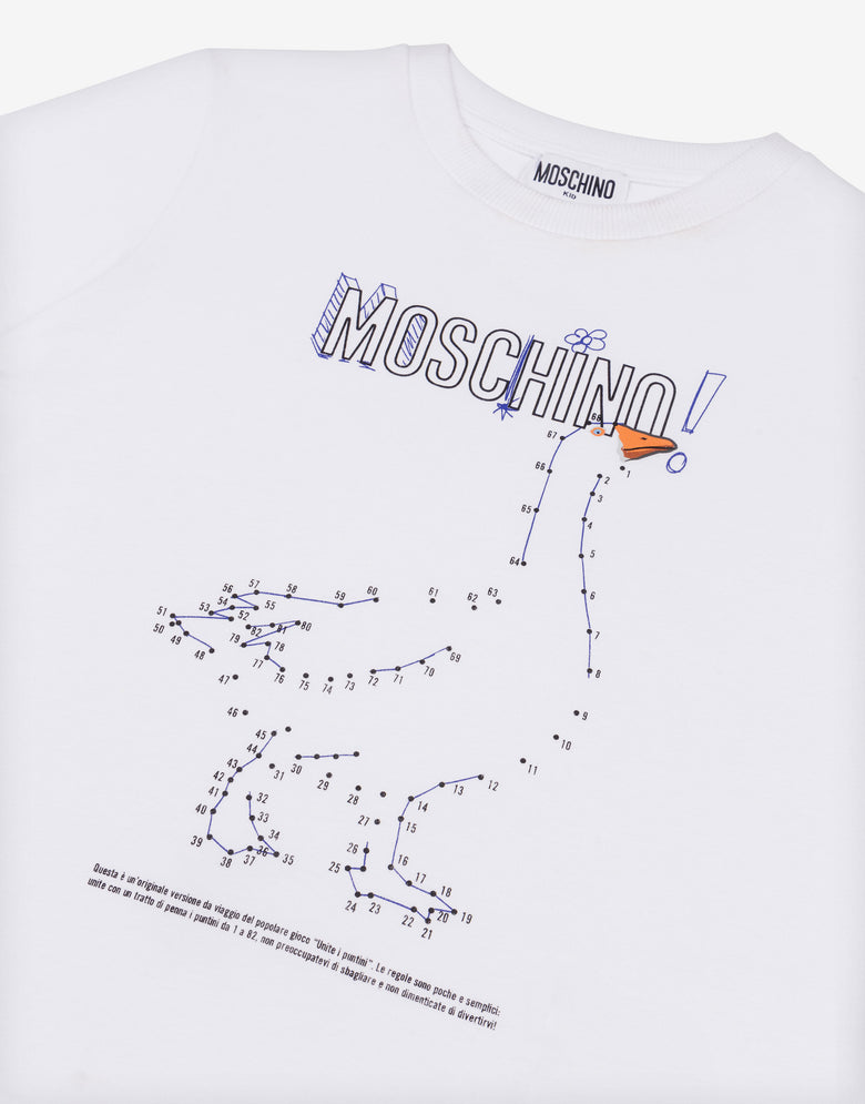 GooseのコットンジャージーTシャツ  Moschino 2