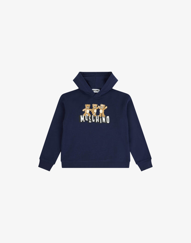 Moschino Teddy Bear 棉质连帽卫衣  Moschino 0