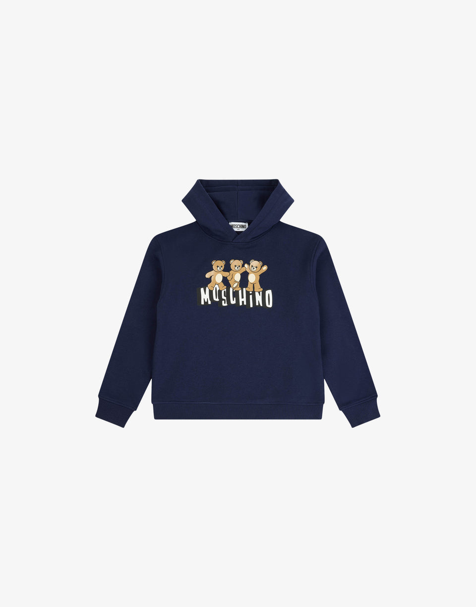 Moschino Teddy Bear 棉质连帽卫衣  Moschino 0