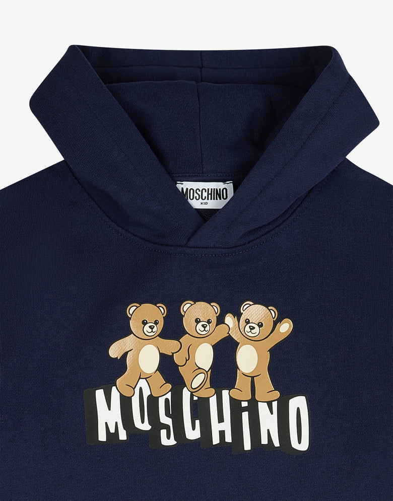 Moschino Teddy Bear 棉质连帽卫衣  Moschino 2
