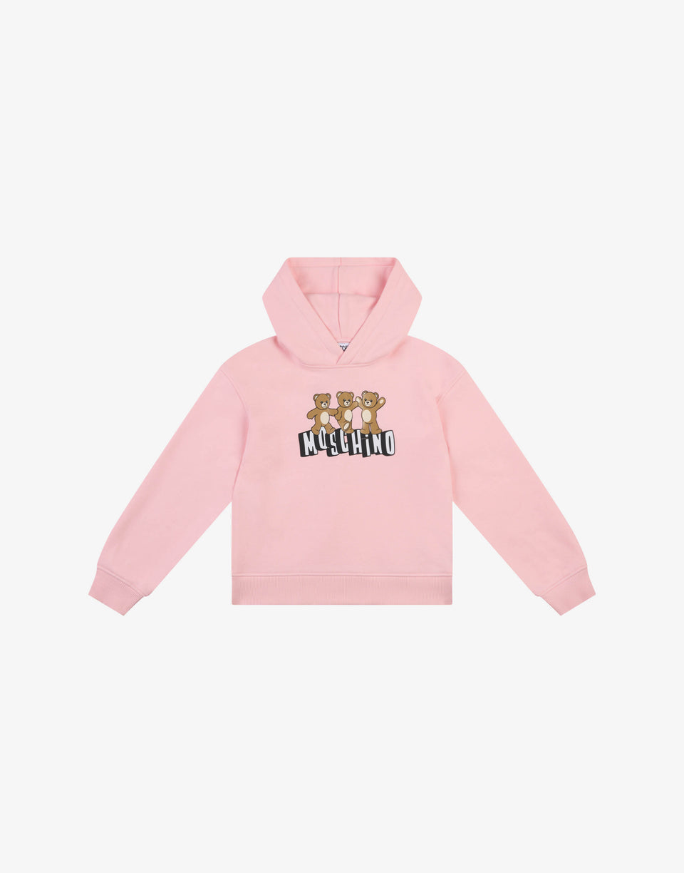 Moschino Teddy Bear 棉质连帽卫衣  Moschino 0