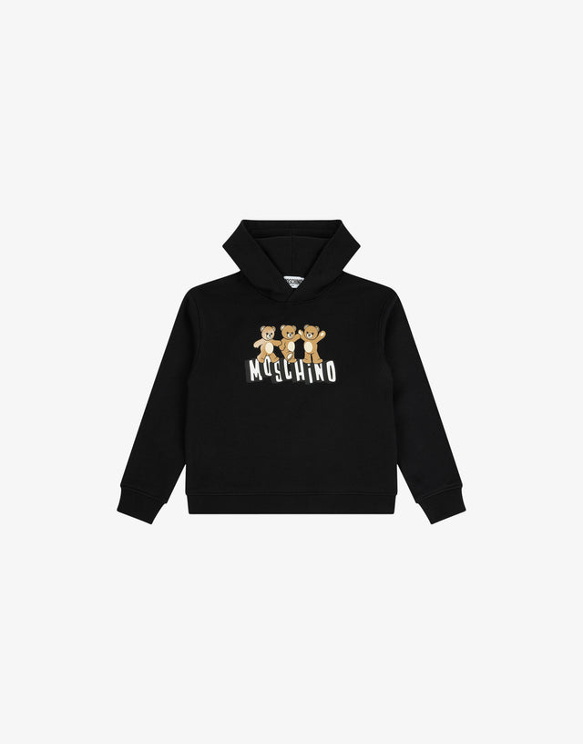 Moschino Teddy Bear cotton hoodie Black Moschino 0