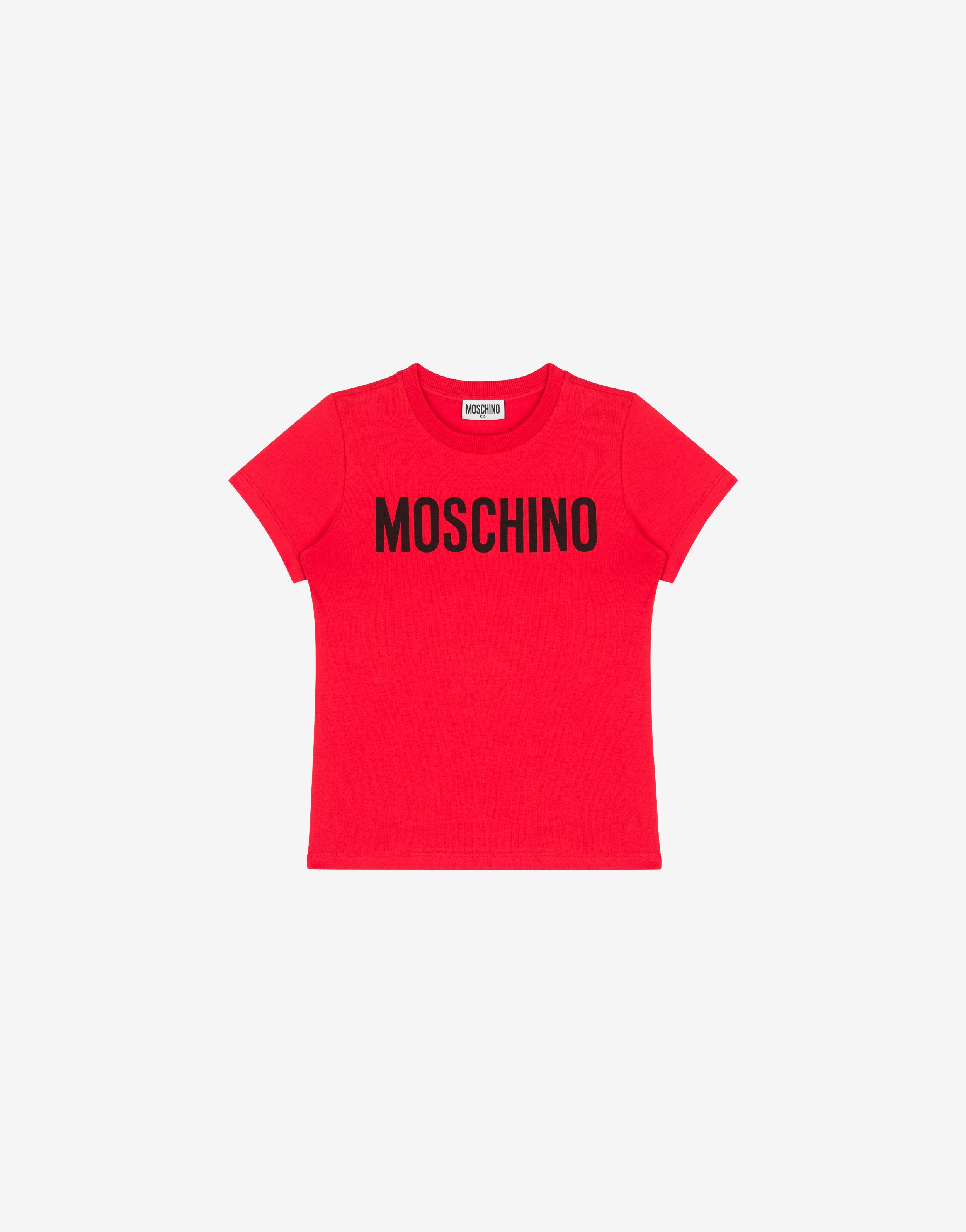 T-Shirt aus Jersey Logo Print
