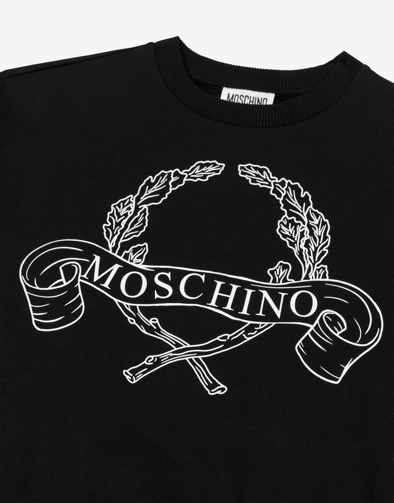 Camisola de algodão Laurel Crown  Moschino 2