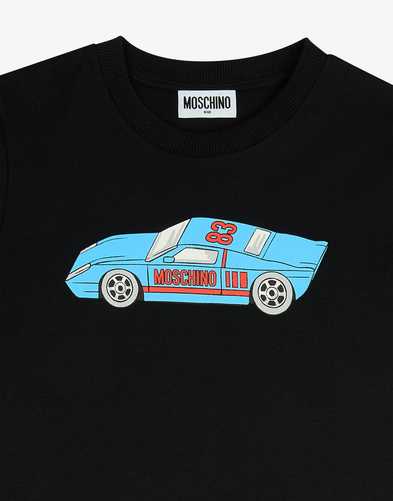 印花棉质针织T恤  Moschino 2