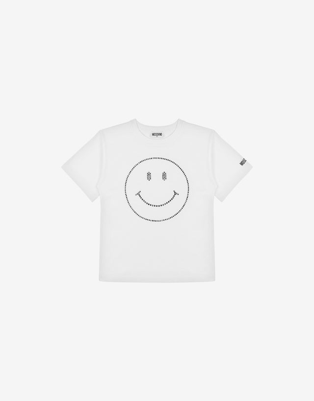 スマイリー®コットン・マキシTシャツ ホワイト Moschino 0