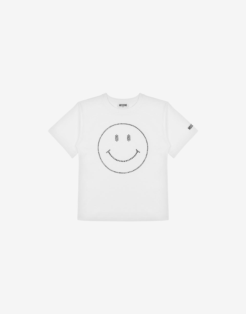 スマイリー®コットン・マキシTシャツ ホワイト Moschino 0