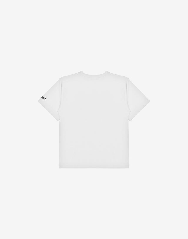 スマイリー®コットン・マキシTシャツ ホワイト Moschino 1
