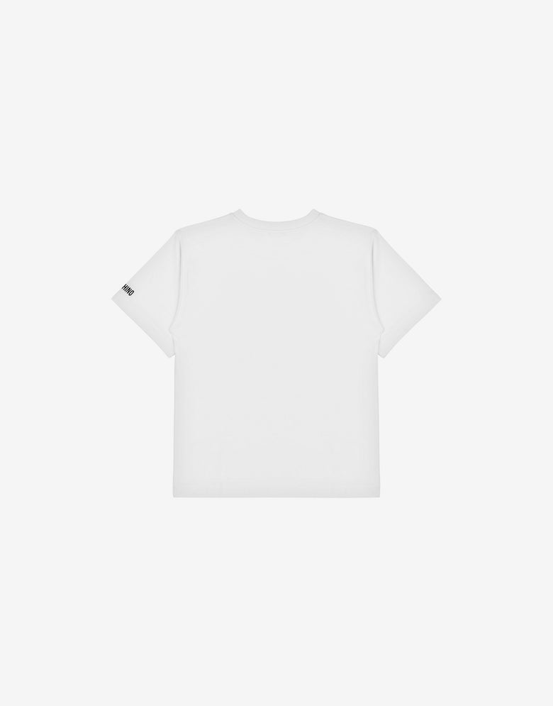 スマイリー®コットン・マキシTシャツ ホワイト Moschino 1