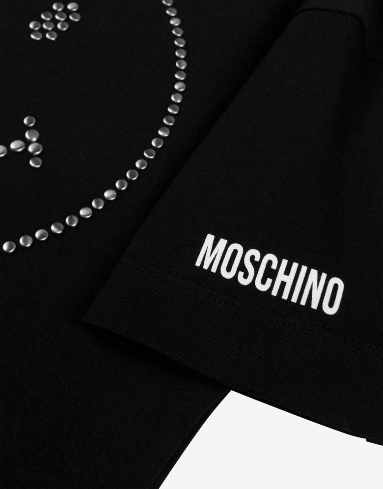 Smiley® 纯棉宽松 T 恤 黑色 Moschino 2