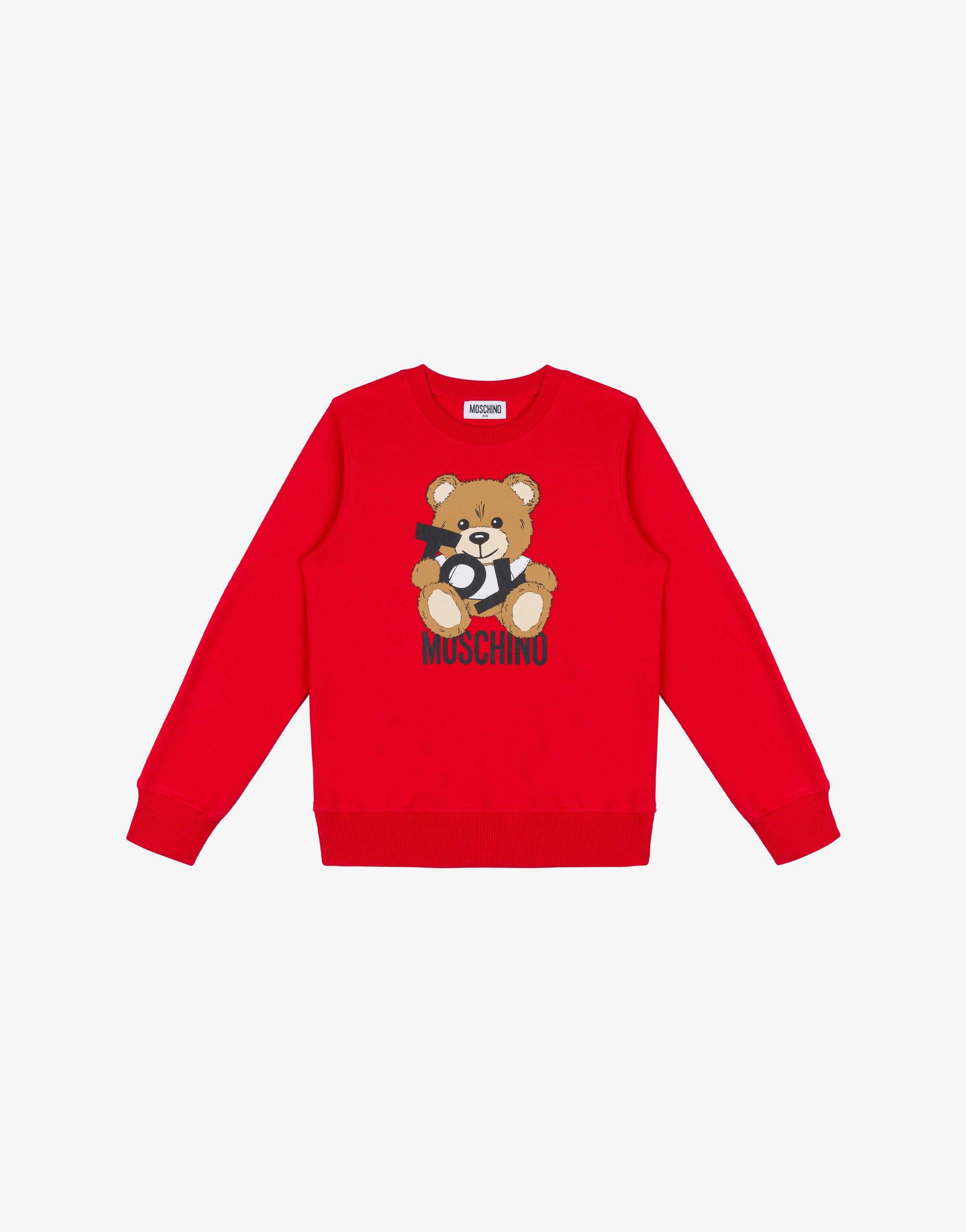 MOSCHINO◆スウェットシャツ Cotton sweatshirt Teddy Bear | Moschino