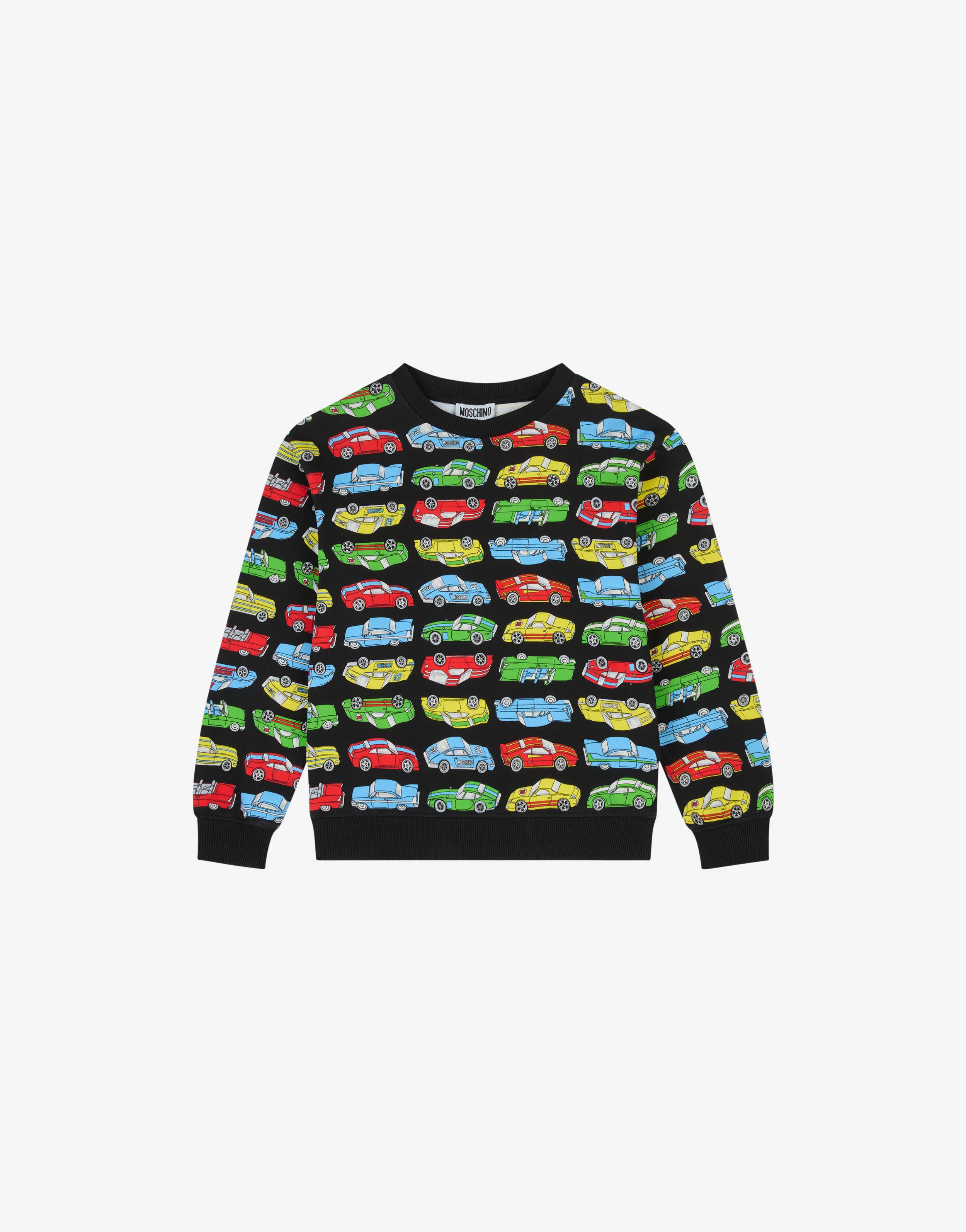 Printed cotton sweatshirt