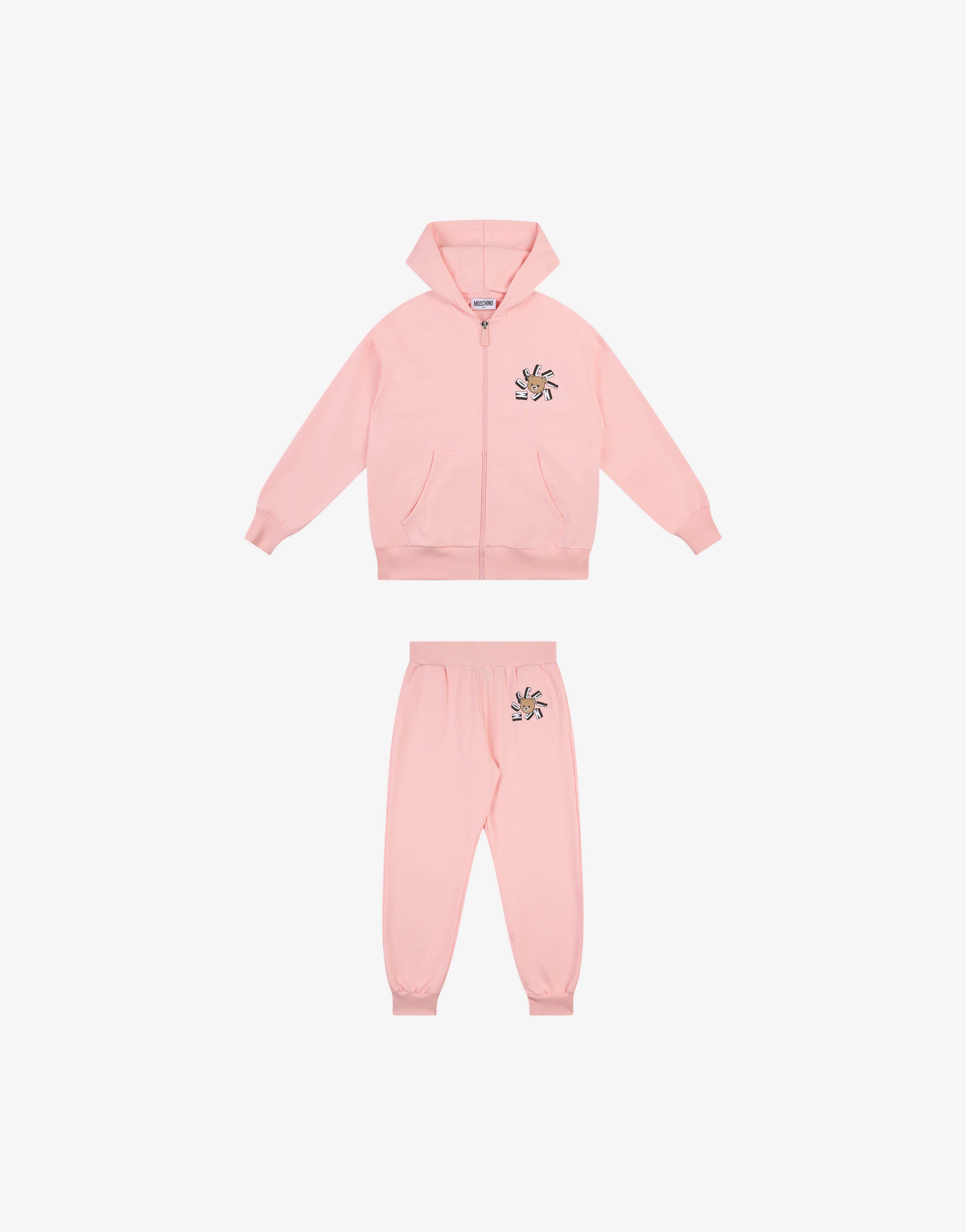 Moschino泰迪熊棉质卫衣套装