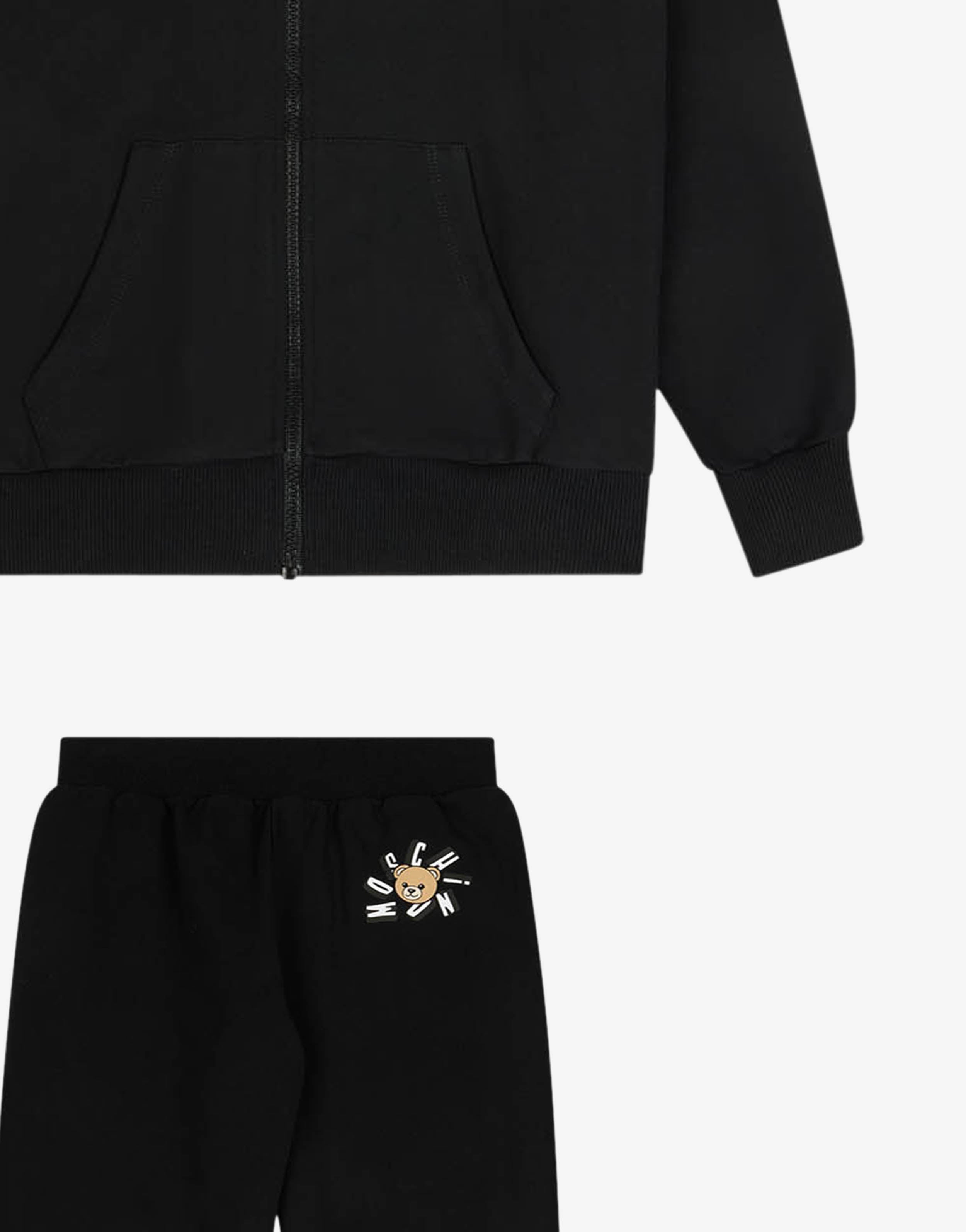 Moschino Teddy Bear cotton sweatshirt jumpsuit | Moschino