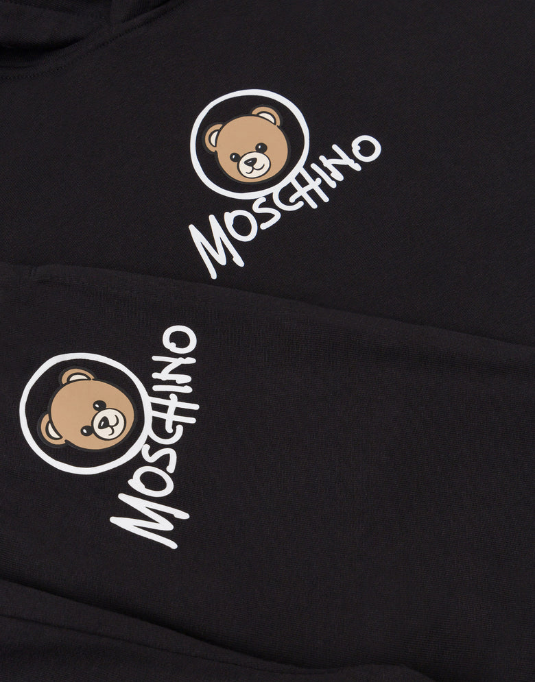 Ensemble de survêtement en molleton de coton Moschino Teddy Bear Noir Moschino 2