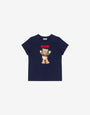 T-shirt Moschino Teddy Bear em camisola de algodão