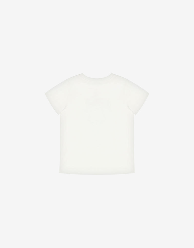 T-shirt Moschino Teddy Bear em camisola de algodão Blanco Moschino 1