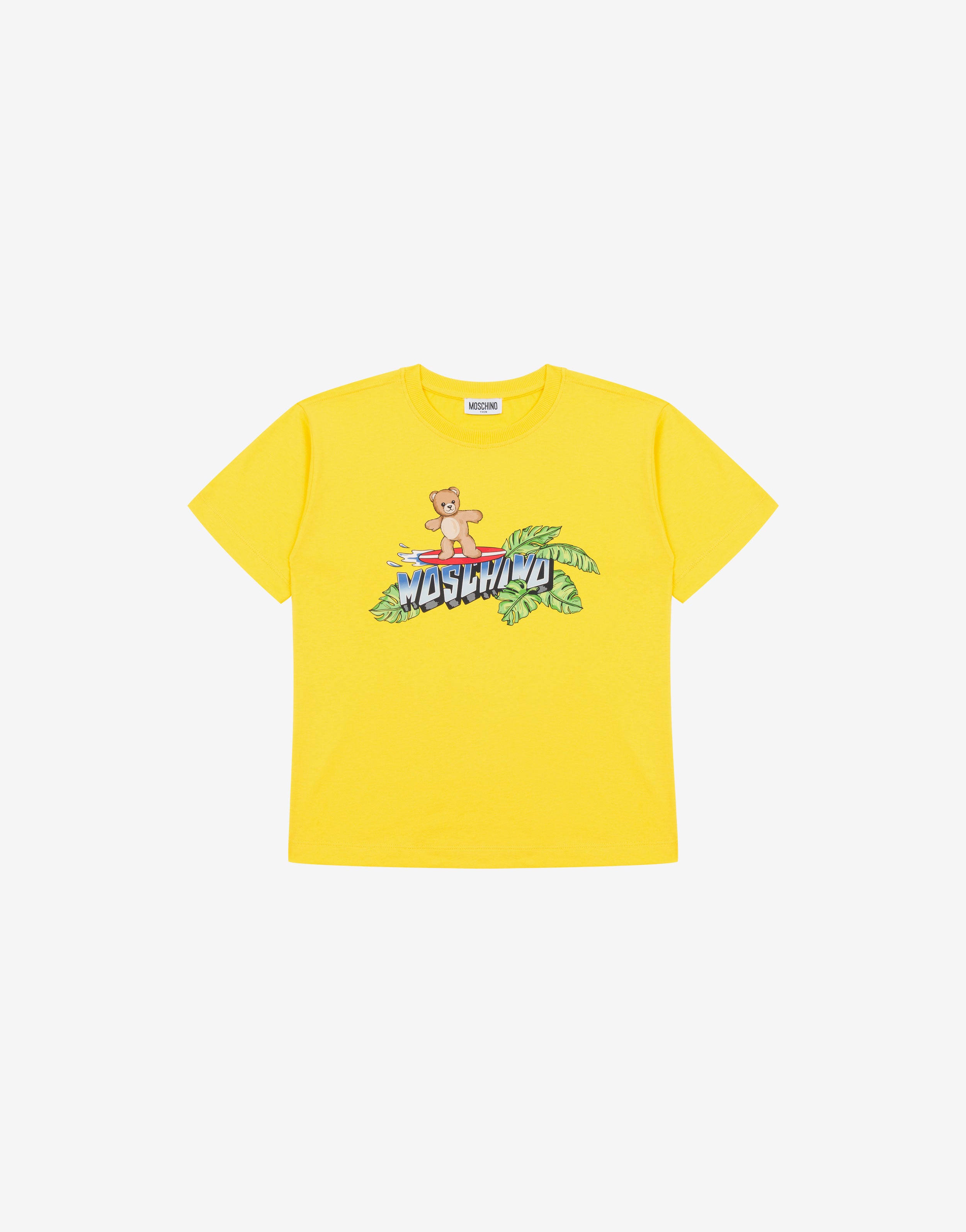 T-shirt in jersey di cotone Moschino Teddy Bear