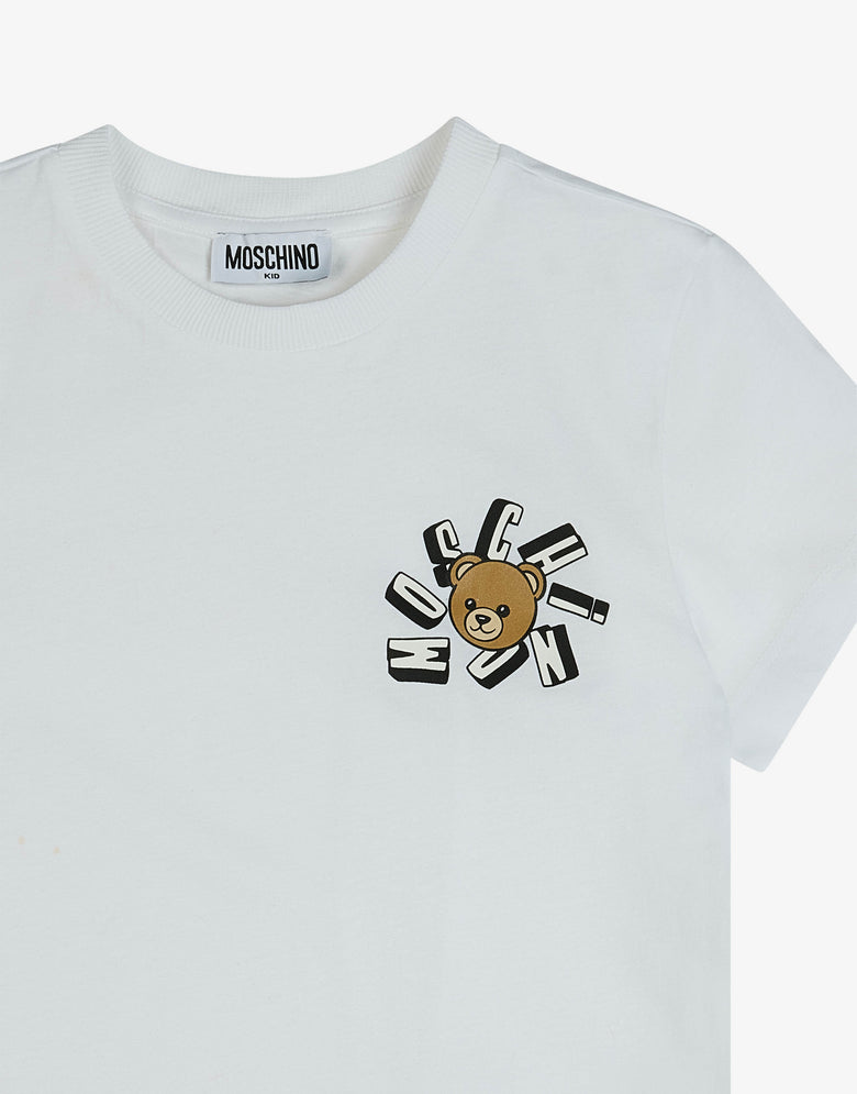 Moschino Teddy Bear cotton jersey T-shirt White Moschino 2