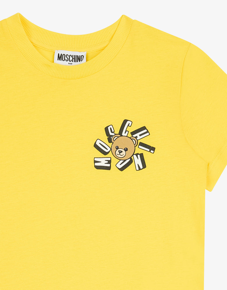 Moschino Teddy Bear cotton jersey T-shirt Pink Moschino 2