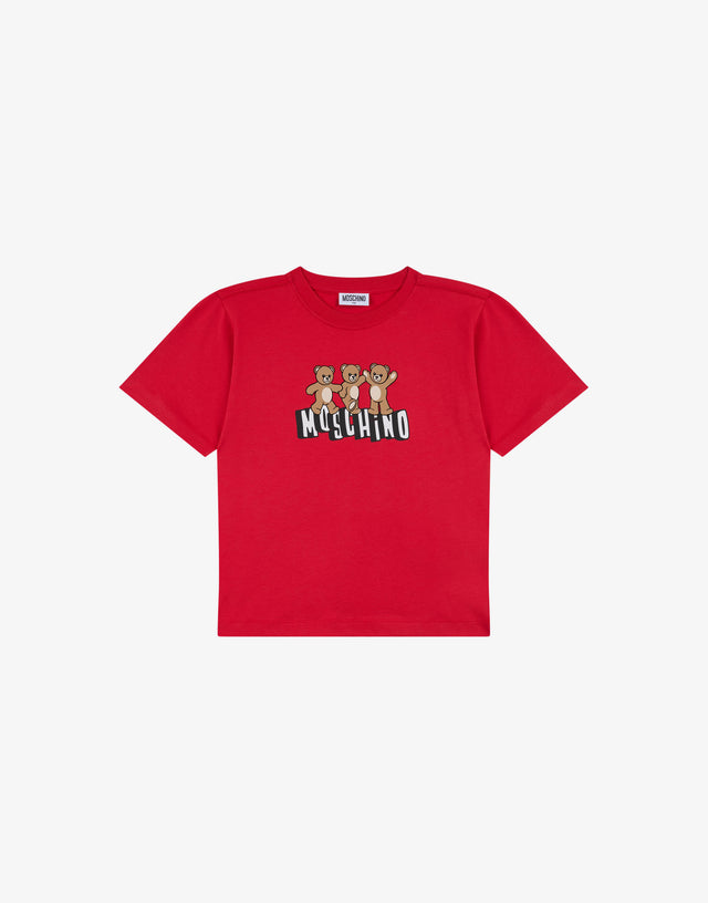 Moschino Teddy Bear Maxi T-Shirt Red Moschino 0