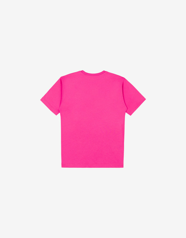 モスキーノのテディベア柄コットンジャージー製マキシTシャツ  Moschino 1