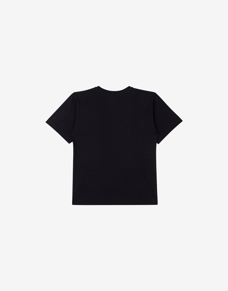 T-shirt maxi em jersey de algodão Moschino Teddy Bear Negro Moschino 1