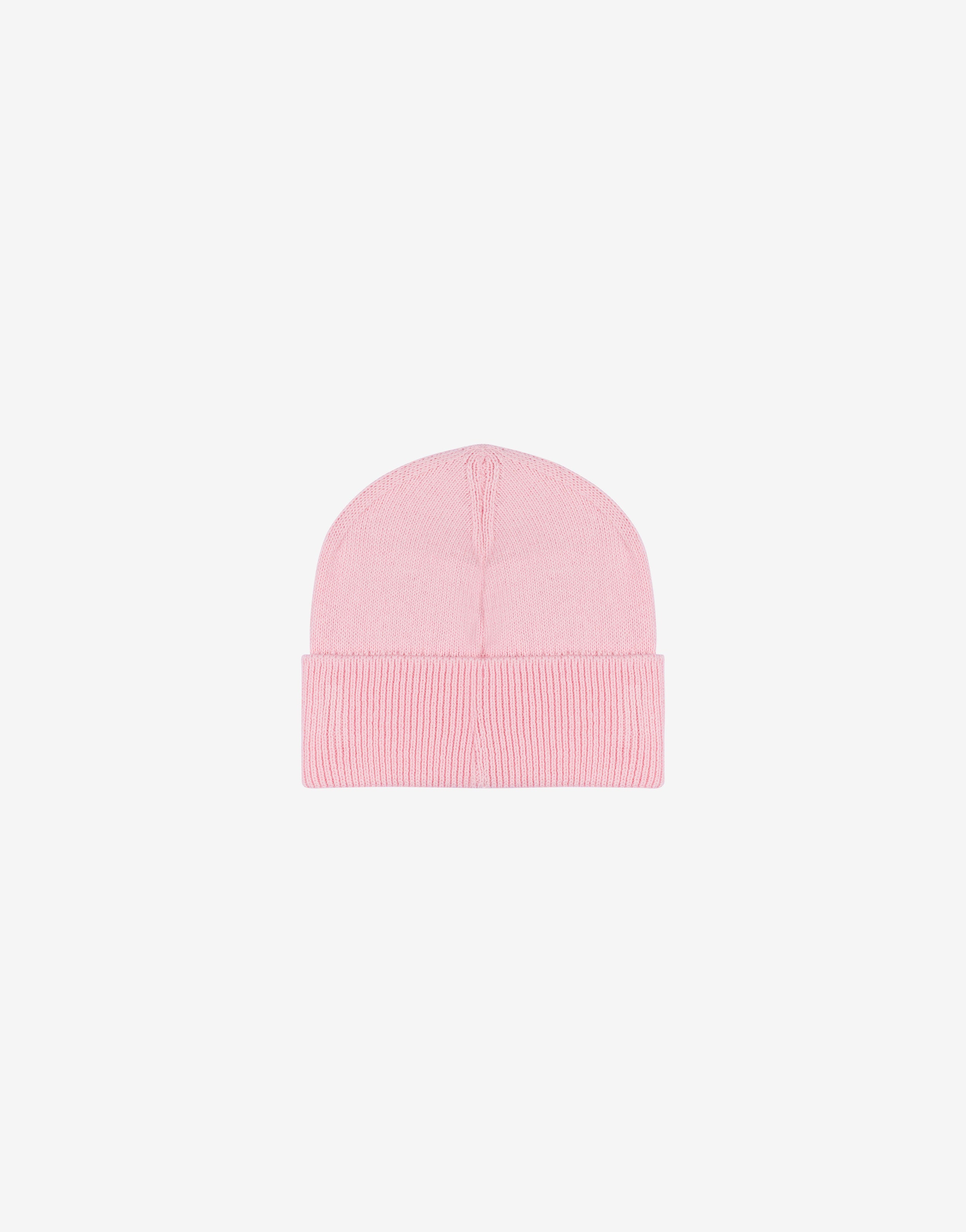 Knit hat with logo | Moschino