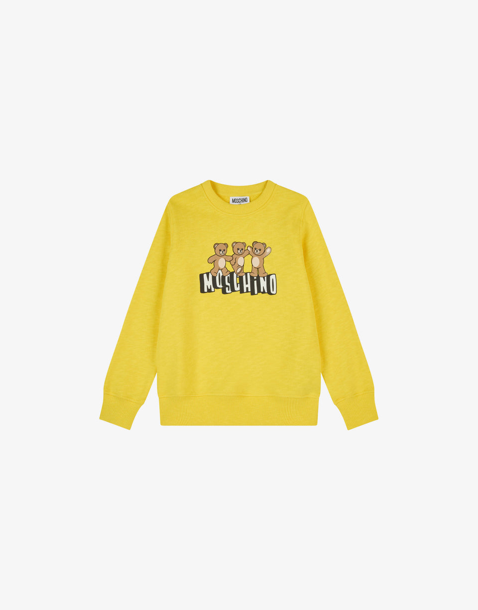 Moschino Teddy Bear cotton sweatshirt  Moschino 0