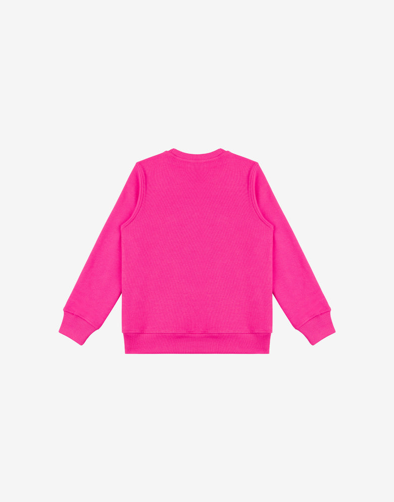 Sweat en coton Moschino Teddy Bear Fuchsia Moschino 1